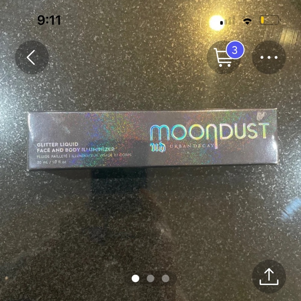 💎 ✨• UD x MOONDUST x Face n Body Vibes Makeup🌙 💎🌙